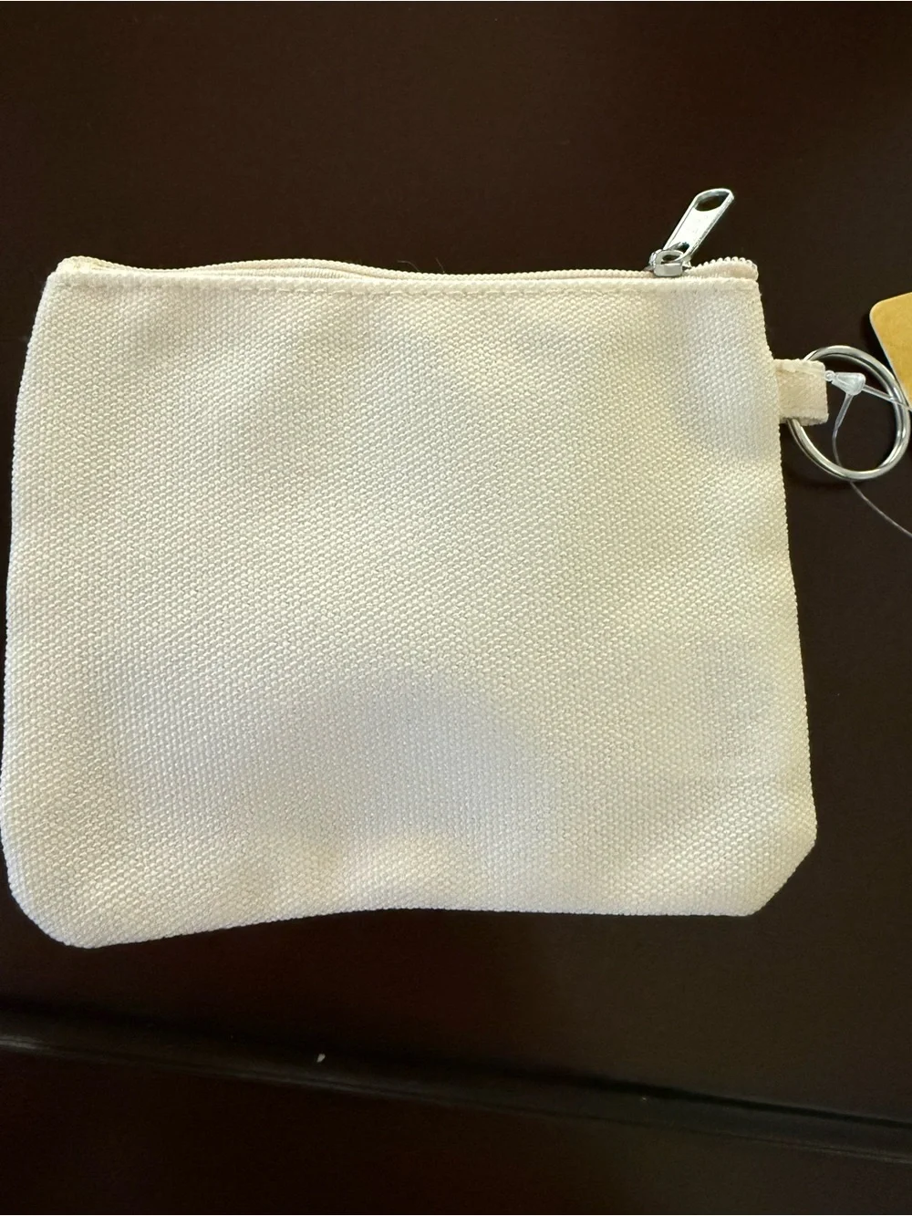 Disney Cream Coin Purse with Stitch *NEW